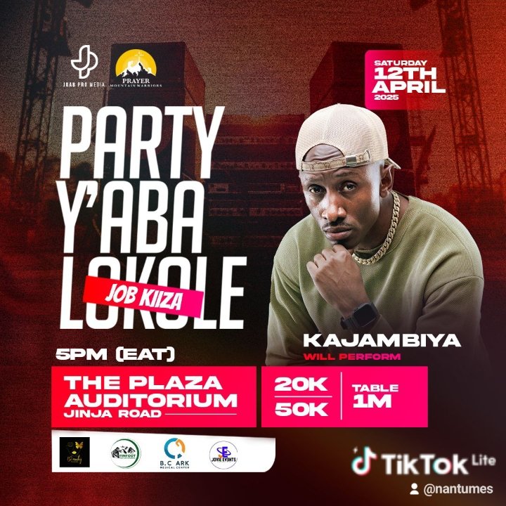 QueenSuzyb's tweet image. Can&apos;t wait for the great performances form the wonderful  ministers of God🔥🔥🔥🔥
#Partyyabalokole
#12thapril
#royalarmyug