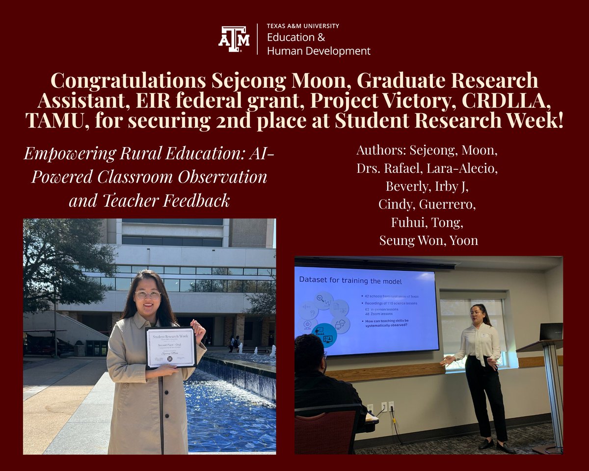 Education Leadership Research Center, Texas A&M (@elrctamu) on Twitter photo 