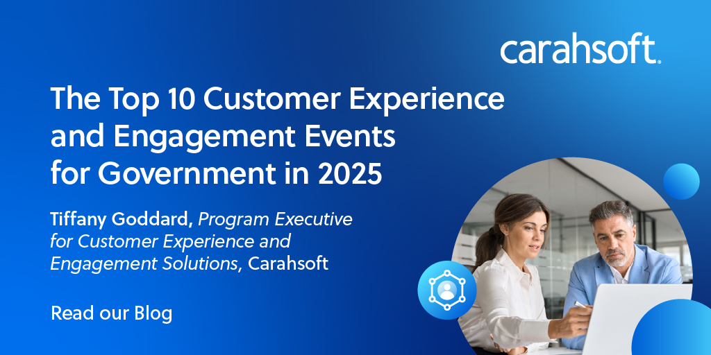 Kerry_Rea's tweet photo. Wanting to strengthen your agency’s customer experience strategy, but don’t know where to start? Check out these can’t-miss events to gain insight on the ​​latest technologies and so much more. See the top 10 events here 👉  https://t.co/5fbcjTsNgY https://t.co/bFiyjzW0PV