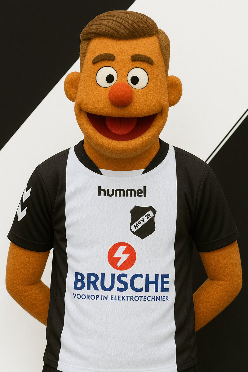 Matchwinner Jop Maathuis wordt geëerd met zijn eigen muppet!