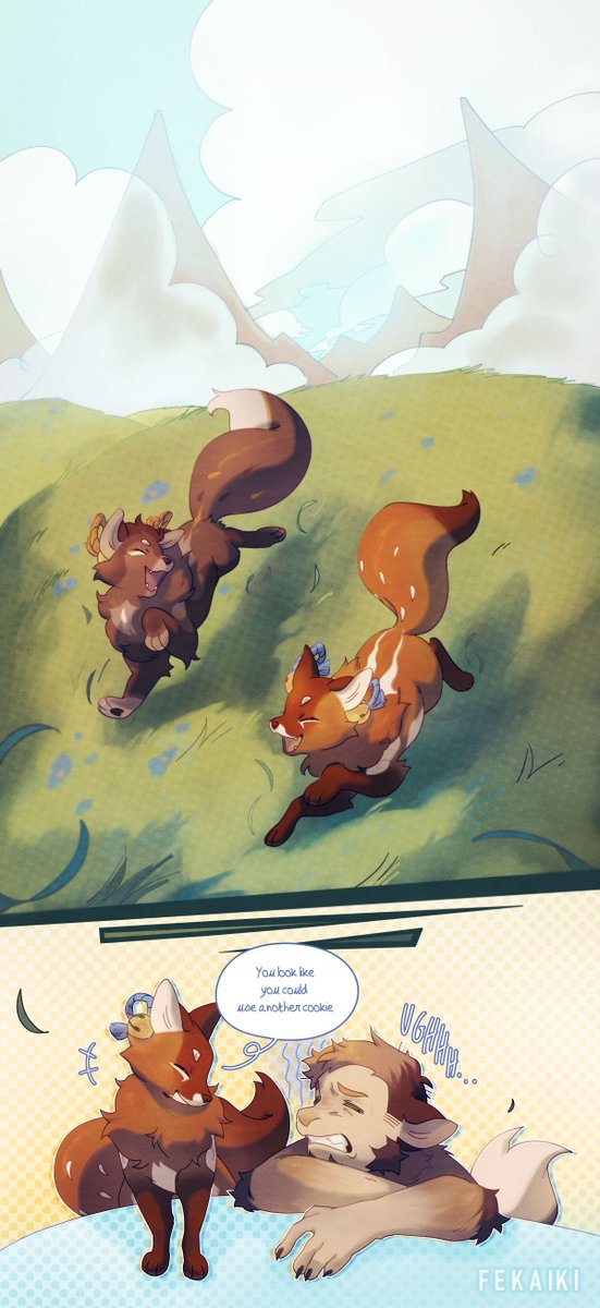 🦊🍪 
Commission for <a href="/Tivadu/">Tiv</a> !
#TFEveryday #transfur