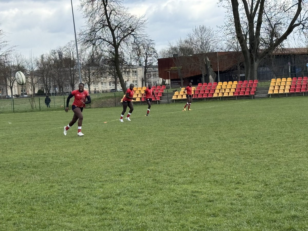 MosesNdale's tweet photo. Captains run team Kenya lionesses.

All the very best lionesses in Poland krakow. 

#worldrugbychallengerseries https://t.co/BatJ97EJl3