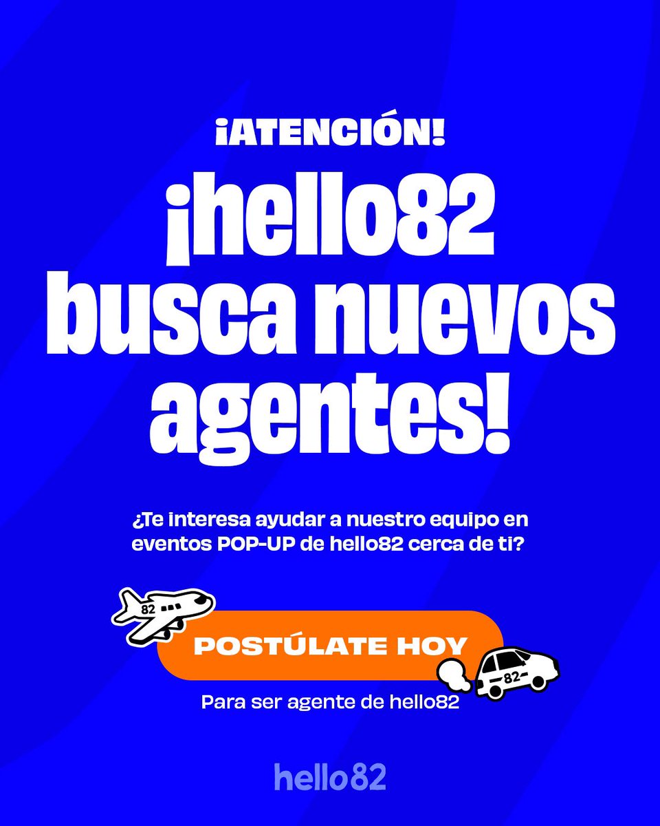 hello82CDMX's tweet image. Buscamos Agentes de hello82 en México ✨
¿Te interesa ayudar a nuestro equipo en eventos POP-UP de hello82 cerca de ti?
¡Postúlate para ser Agente de hello82 HOY!
🔗 bit.ly/3EhHfVZ
—
We're looking for hello82 Agents in Mexico ✨
Interested in helping our team at a…