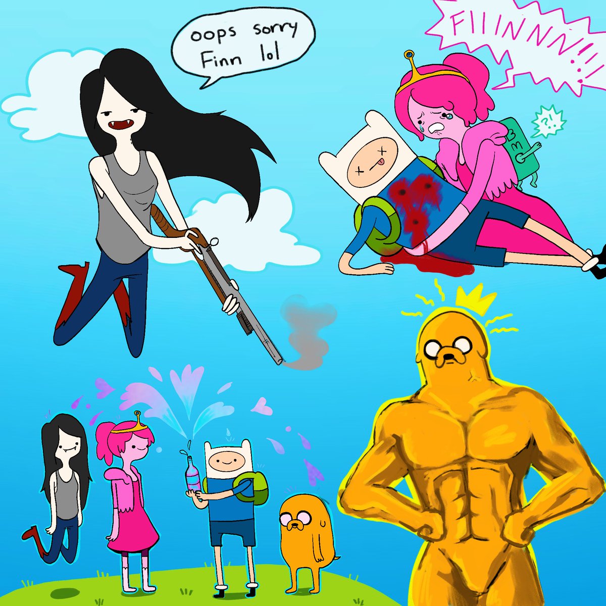 mobrightsonly's tweet photo. adventure time in fortnite im lit asf #adventuretime https://t.co/aZqdpcH0ka