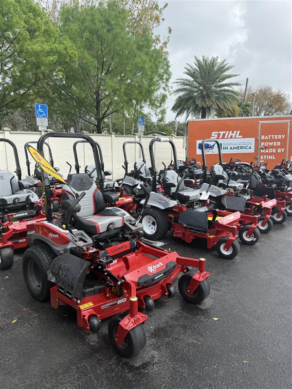 GreenThumbMower's tweet photo. The excitement is in the air! 🎉 Our amazing vendors are busy staging their equipment and can't wait to meet all of you! 💖✨ https://t.co/11buWNdEbV