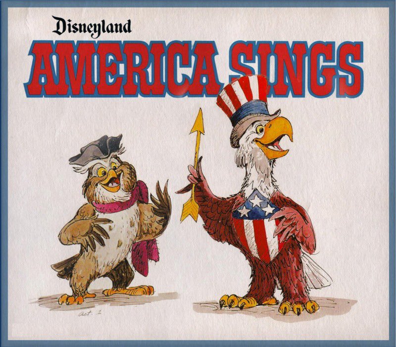 TalkingDisney's tweet image. TODAY IN DISNEY HISTORY: Disneyland’s America Sings attraction closes. The attraction opened on June 29, 1974, in Tomorrowland. Many of its Audio-Animatronic characters were later repurposed for Splash Mountain. (1988)

#todayindisneyhistory