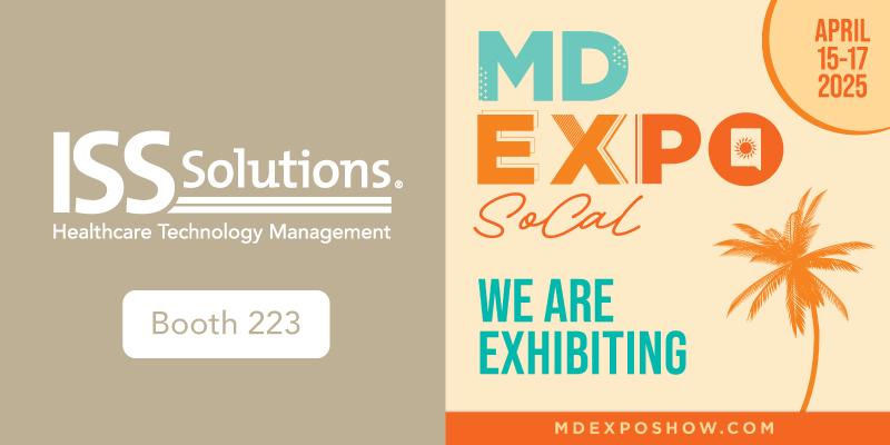 ISS Solutions is headed to SoCal!  We’re excited to exhibit at #MDExpo — stop by Booth #223 to connect with our team and learn how our CMMS consulting services can elevate your healthcare technology management.  #HealthcareTech #CMMS #ISSsolutions #MDExpo2025 #MDExpo