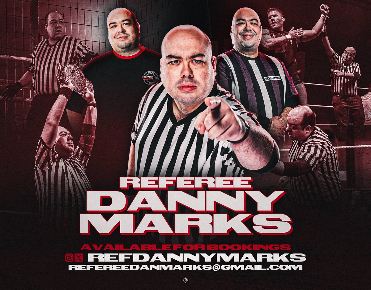 Referee Danny Marks tweet media