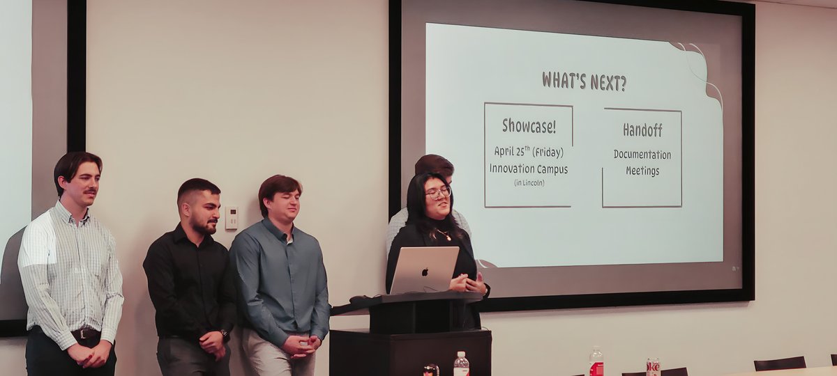 Thank you to the Design Studio team from the <a href="/RaikesSchool/">Nebraska Raikes School</a> for a great presentation at DMSi! ✨

A group of DMSi team members have been partnering with these students on a year-long project, and we enjoyed hearing about their progress!

#Collaboration #UNL #RaikesSchool #DMSi