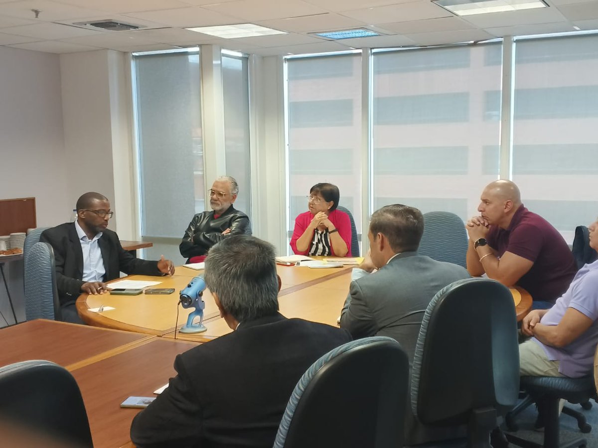 Realizamos encuentro con la Junta Directiva del Consejo Superior de Turismo de #Venezuela 🇻🇪, <a href="/CONSETURISMO/">CONSETURISMO</a>, para promocionar la Feria Internacional de Turismo de Cuba #FitCuba2025, que se celebrará del 30 de abril al 3 de mayo, en La Habana.