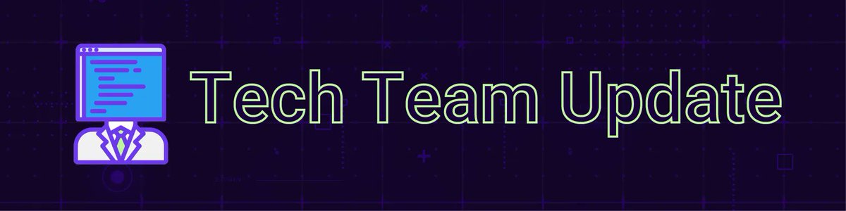 We just released another #TechTeamUpdate!   Be sure to follow us on our social channels to stay updated on the latest #PolySwarm progress and $NCT news.   

Discord - discord.gg/zX26mJFqX5
Telegram - t.me/polyswarm
Reddit - reddit.com/r/PolySwarm/