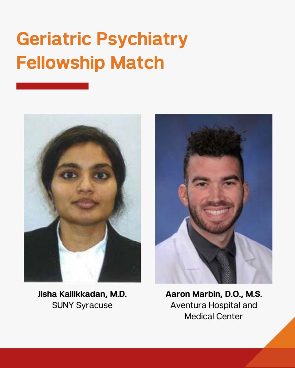 Weill Cornell Medicine Psychiatry (@wcmpsychiatry) on Twitter photo We are excited to announce the @weillcornell/ <a href="/nyphospital/">NewYork-Presbyterian</a> geriatric psychiatry fellowship class of 2026 who will be joining us at NewYork-Presbyterian Westchester Behavioral Health on July 1, 2025. Congratulations and welcome to Dr. Jisha Kallikkadan and Dr. Aaron Marbin! We are excited to announce the @weillcornell/ <a href="/nyphospital/">NewYork-Presbyterian</a> geriatric psychiatry fellowship class of 2026 who will be joining us at NewYork-Presbyterian Westchester Behavioral Health on July 1, 2025. Congratulations and welcome to Dr. Jisha Kallikkadan and Dr. Aaron Marbin!