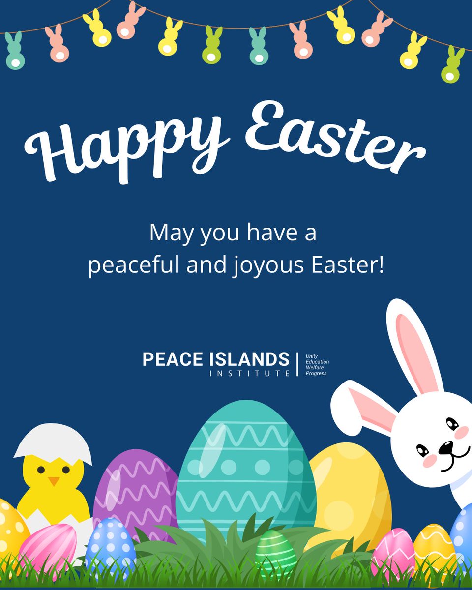 🌸 Wishing a Blessed Easter to All Who Celebrate! 🕊️

As our Christian friends and neighbors observe this sacred day, we extend our warmest wishes for a joyful and peaceful Easter. May this time of renewal bring hope, love, and unity to all.

At Peace Islands Institute, we