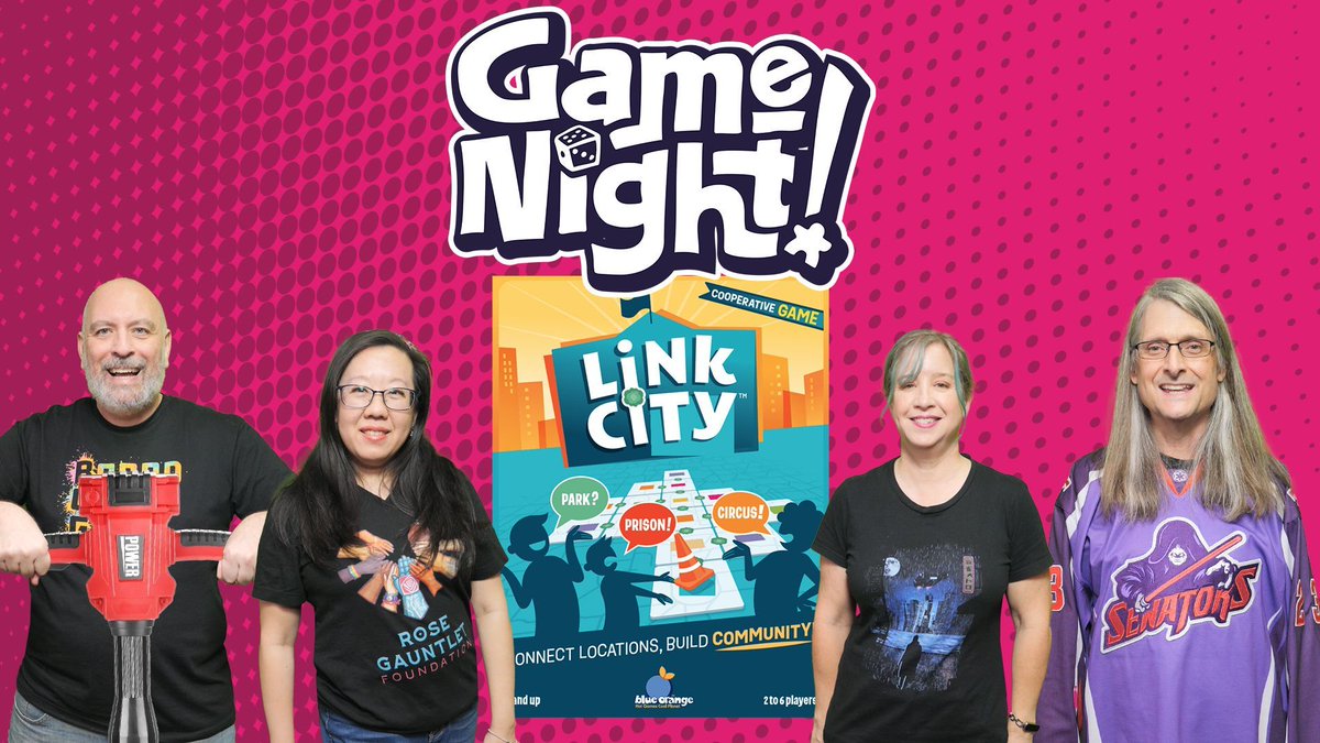 heccubustwit's tweet image. Tonight on GameNight! @ChilibeanNP, @panda8ngel, Aaron &amp;amp; @heccubustwit teach &amp;amp; play &quot;Link City&quot; designed by Émilien Alquier and published by @BlueOrangeGames. Thanks so much to @Gamegenic_  for sponsoring this episode! —Lincoln youtube.com/watch?v=2X32we…