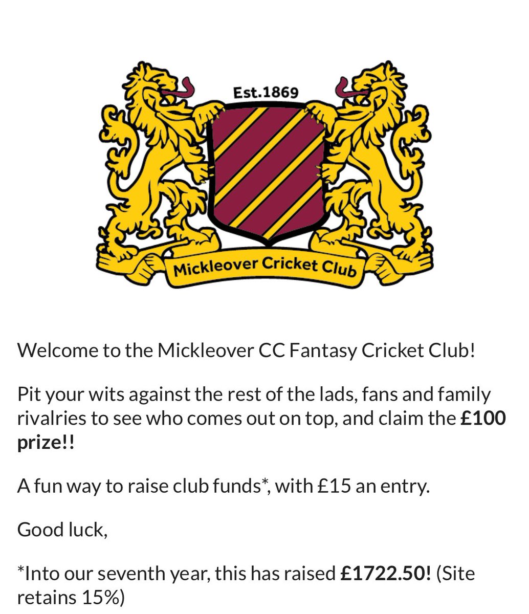 Mickleover CC 🏏 tweet media