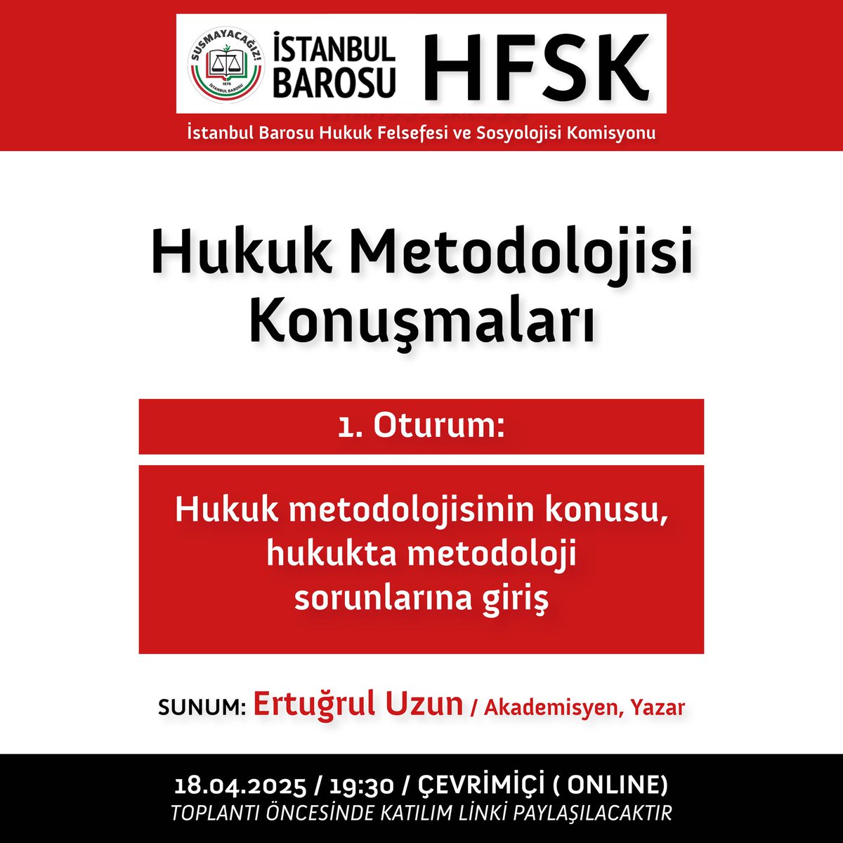 Hukuk Metodolojisi Konuşmaları

1. Oturum:

Hukuk Metodolojisinin Konusu, Hukukta Metodoloji Sorunlarına Giriş