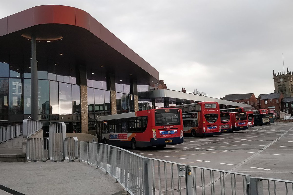 WiganHistory's tweet photo. In April 1974, the Wigan Corporation Transport Department became part of the Bee Network. After a two-year, £15.7 million redevelopment, Wigan bus station reopened in late 2018 as we kow it today.

#WiganBusStation #Charity #LocalHistory #Wigan https://t.co/u0SRF6iGz9
