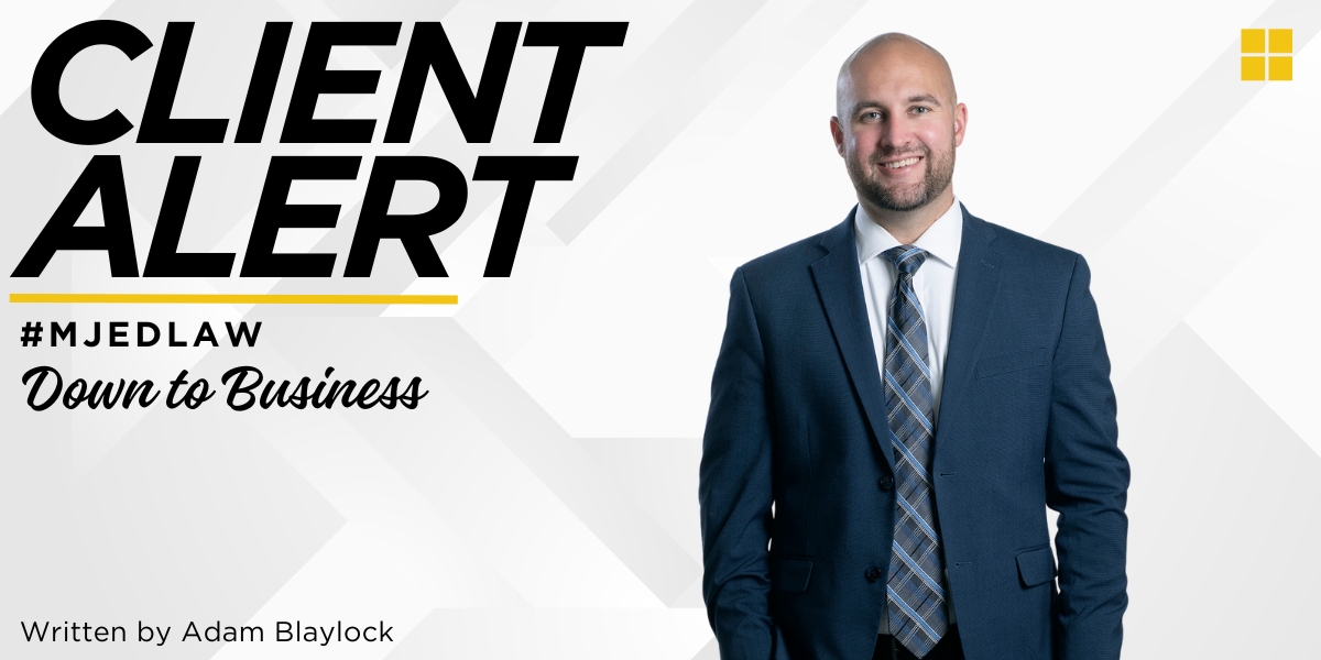 🔔New Client Alert: "Request for Certification Enforcement Delayed – For Now" written by Adam Blaylock

Read the full article here: 👉 ow.ly/40rJ50VyyxX

#MJEdLaw