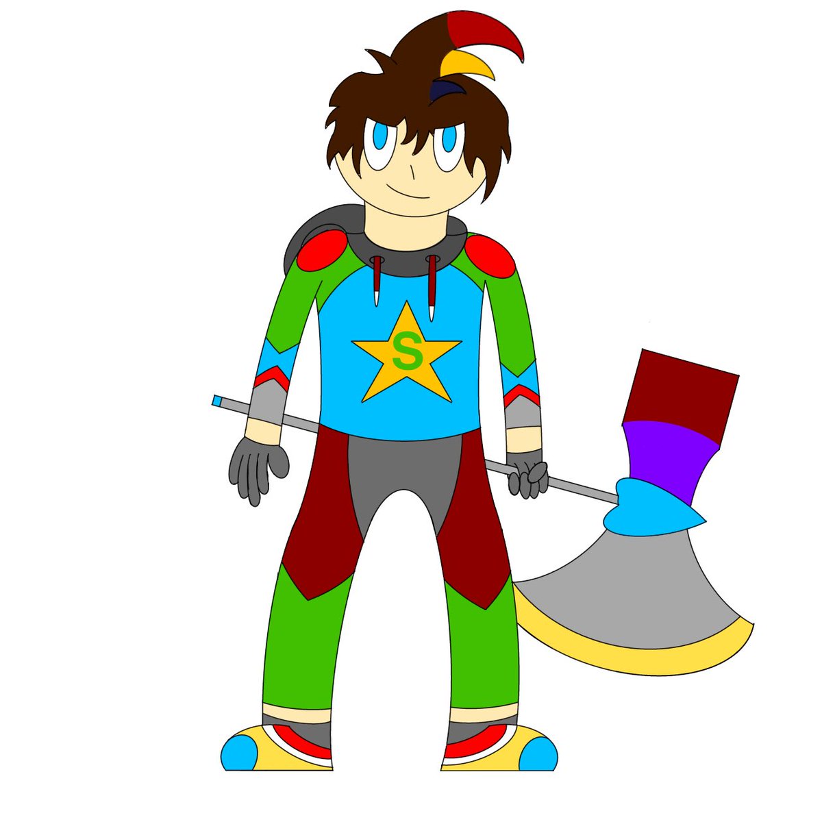 spike_proto2's tweet photo. New oc!
Samus Maximus.
Instead of the normal two ocs fusing together into a fusion oc, five ocs are required to merge into this “super fusion oc” to become a nearly unstoppable force and unlock new powers.
#artmoots #digitalart #oc #fusionoc #superfusionoc https://t.co/At59eHHbFv