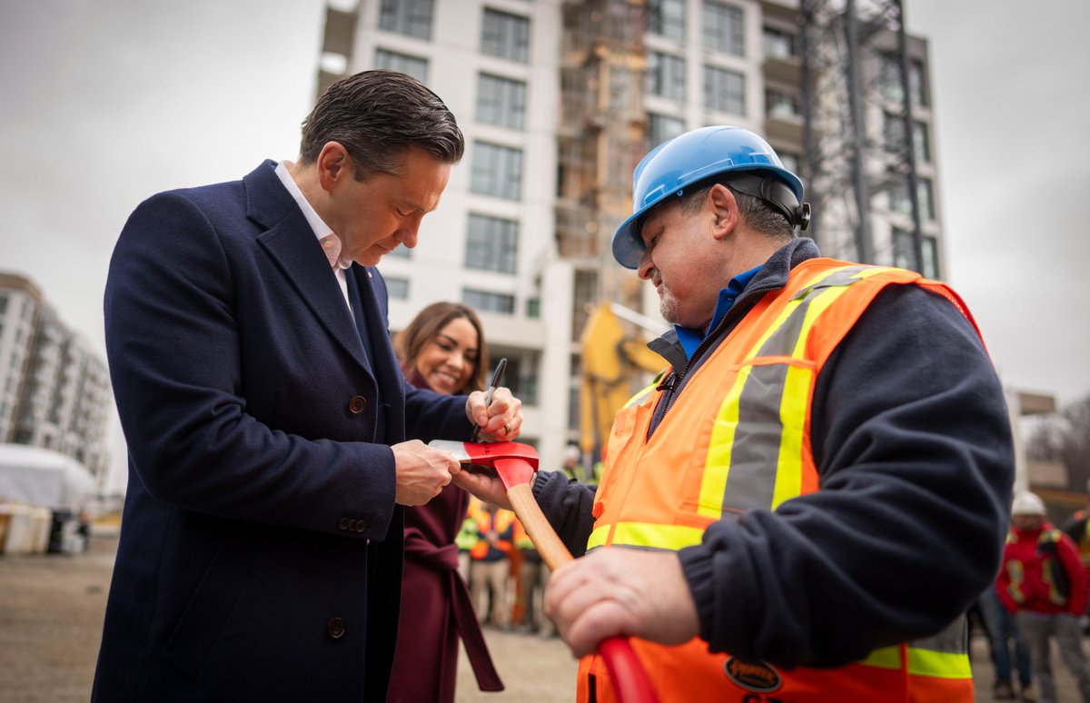 When the people who build our homes cannot afford to live in them, we have an economy that is fundamentally unjust and wrong.

A new Conservative government will take the sales tax off new homes and incentivize municipalities to cut building taxes to build homes you can afford.