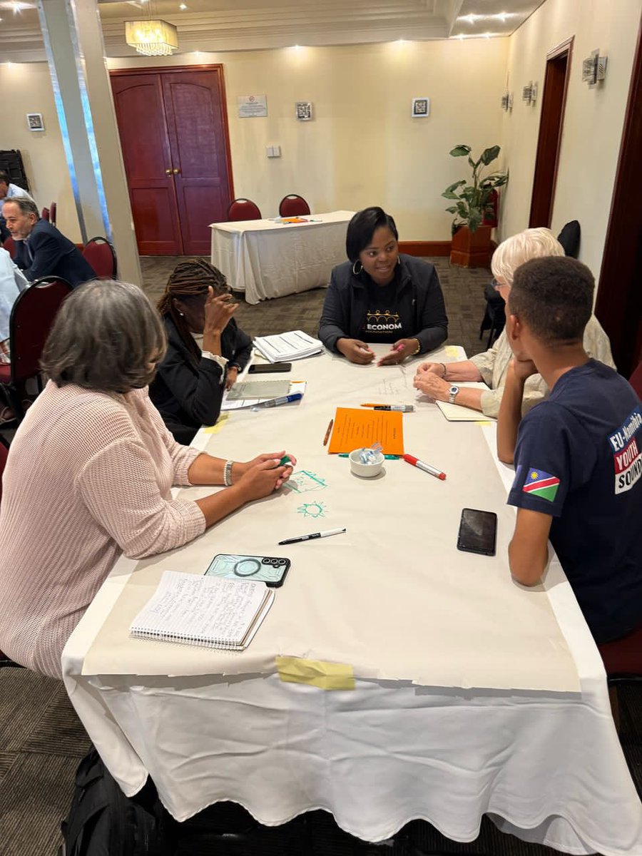 EUinNamibia's tweet photo. Structured Dialogue 1 |🎙️

Yesterday marked the exciting launch of Structured Dialogue 1 in Windhoek, where Namibian civil society, @EUinNamibia reps, embassies &amp; key changemakers came together to spark meaningful conversations.

#StructuredDialogue #Namibia https://t.co/L9ciWqItBp