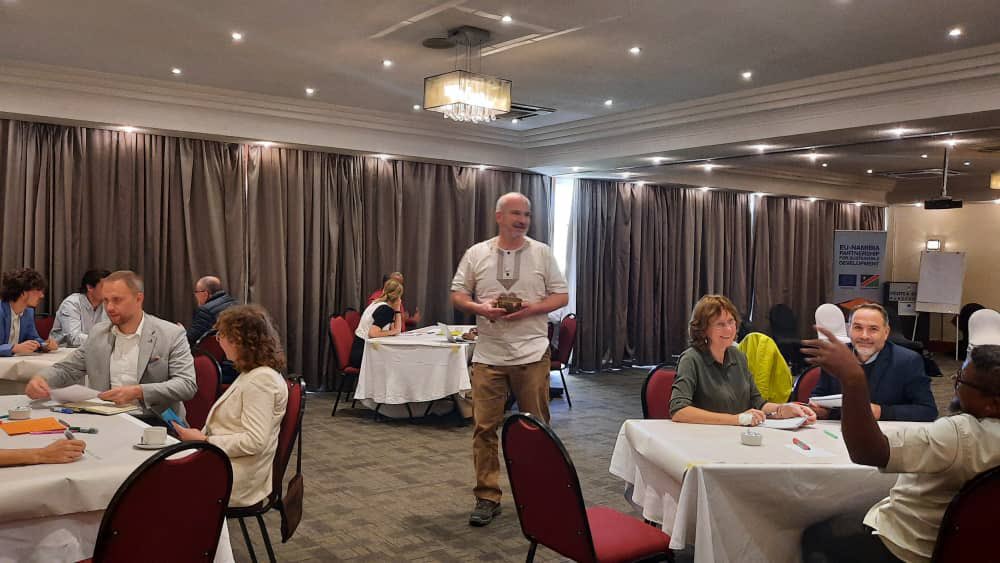 EUinNamibia's tweet photo. Structured Dialogue 1 |🎙️

Yesterday marked the exciting launch of Structured Dialogue 1 in Windhoek, where Namibian civil society, @EUinNamibia reps, embassies &amp; key changemakers came together to spark meaningful conversations.

#StructuredDialogue #Namibia https://t.co/L9ciWqItBp