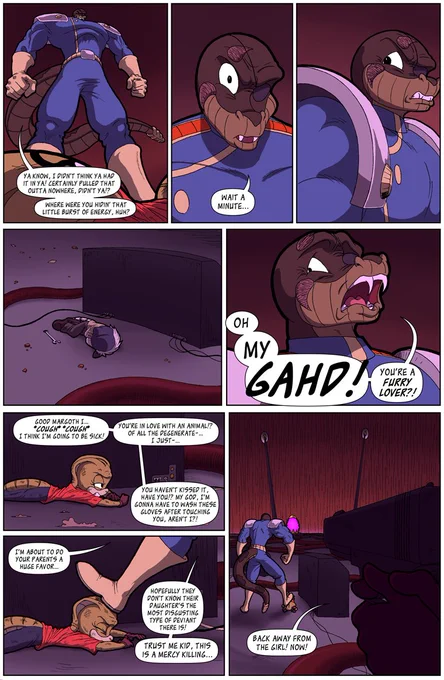 Cloudscratcher moments: YOU'RE A FURRY LOVER?!

Seeing Felix injured sets Ixia in a rage, but it's sadly not enough to take on Borzax. Then, the Imperial commander realizes what pushed her over the edge... 