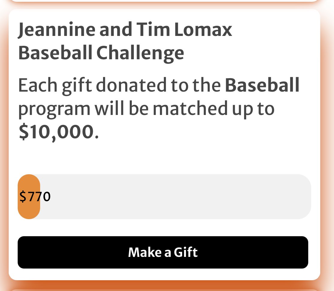 Still time remaining for #showyourorange #givingday. Help us take advantage of this generous opportunity!