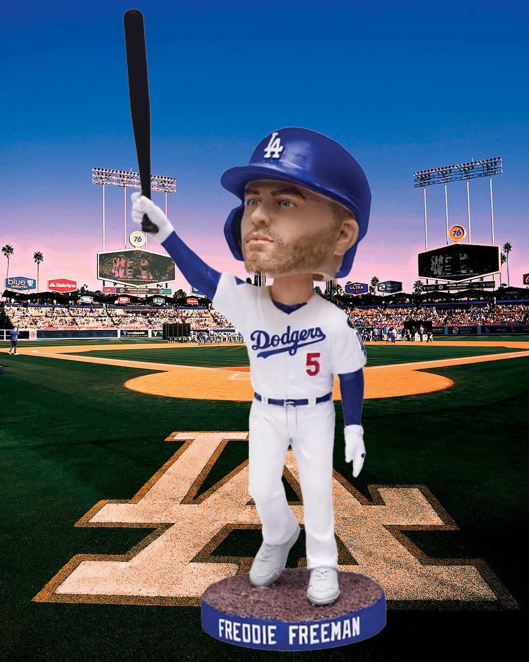 Dogers フレディ・フリーマン ボブルヘッド　FREDDIE FREEMAN メジャーリーグベースボール MAJOR LEAGUE BASEBALL BOBBLEHEAD