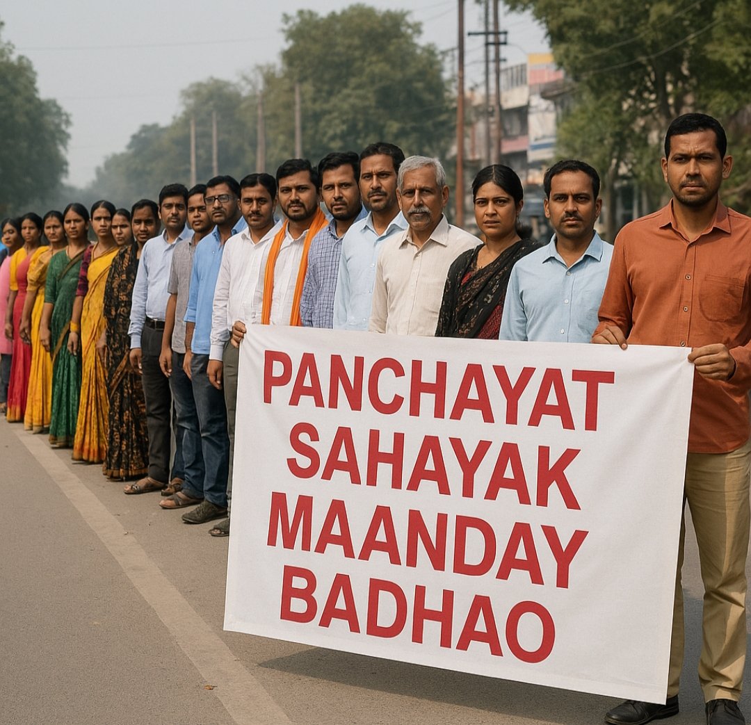 Dinesh_Kumar_उत्तर प्रदेश ..(मेरठ) (@dineshuppc4951) on Twitter photo "सेवक नहीं, सिस्टम के गुलाम हैं हम!"
हम सेवक हैं या नौकरशाहों के बंधुआ?
छह हज़ार में इज़्ज़त की उम्मीद करना भी पाप हुआ!
"काम अफ़सर जैसा, वेतन भिखारी जैसा – ये कैसा न्याय?
#संविदा_शोषण_है
#अल्प_मानदेय_6000
#पंचायत_सहायक_नियमित_करो
<a href="/ChiefSecy_UP/">Manoj Kumar Singh, IAS, Chief Secretary, UP</a>
<a href="/yadavakhilesh/">Akhilesh Yadav</a> <a href="/atulpradhansp/">Atul Pradhan</a> "सेवक नहीं, सिस्टम के गुलाम हैं हम!"
हम सेवक हैं या नौकरशाहों के बंधुआ?
छह हज़ार में इज़्ज़त की उम्मीद करना भी पाप हुआ!
"काम अफ़सर जैसा, वेतन भिखारी जैसा – ये कैसा न्याय?
#संविदा_शोषण_है
#अल्प_मानदेय_6000
#पंचायत_सहायक_नियमित_करो
<a href="/ChiefSecy_UP/">Manoj Kumar Singh, IAS, Chief Secretary, UP</a>
<a href="/yadavakhilesh/">Akhilesh Yadav</a> <a href="/atulpradhansp/">Atul Pradhan</a>