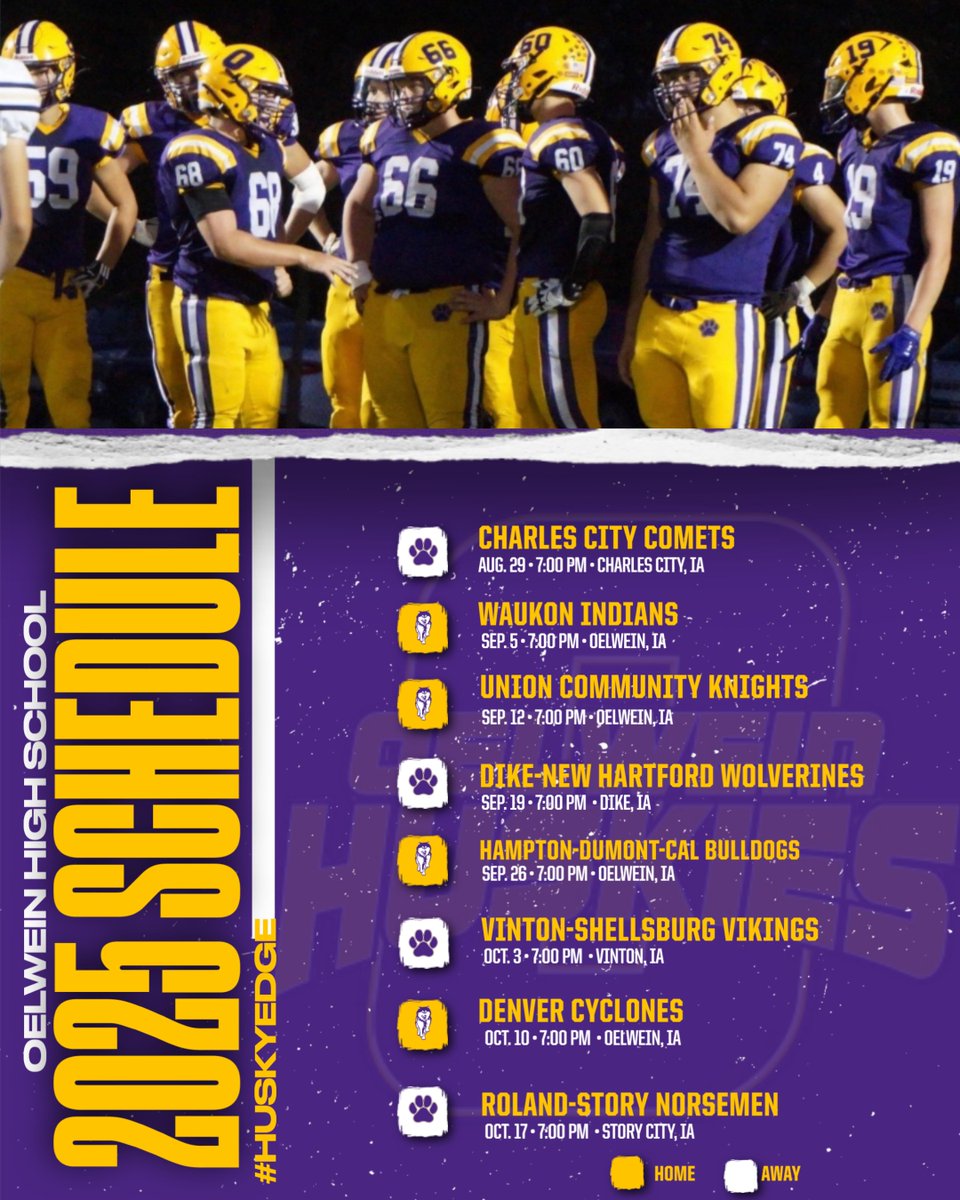 Oelwein Husky Football tweet media