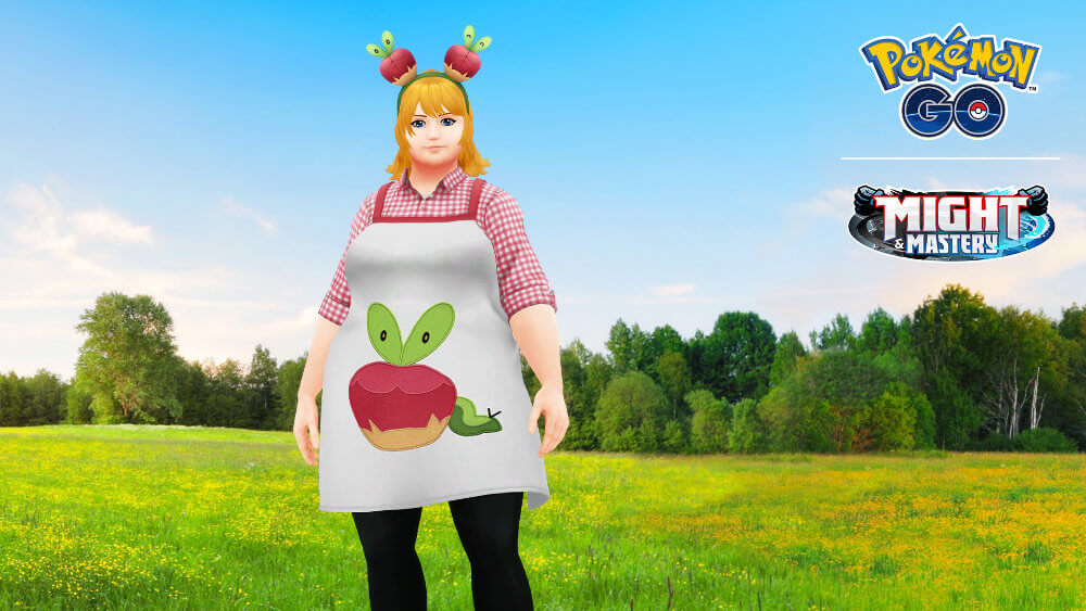 pokejungle's tweet photo. Apples? In my Pokémon GO? It's more likely than you think! Applin will be debuting in the upcoming Sweet Discoveries event and players may find fruit spawning on their map! 🍎 Read more in our post: https://t.co/7BPF7009cJ https://t.co/18HGokV66M