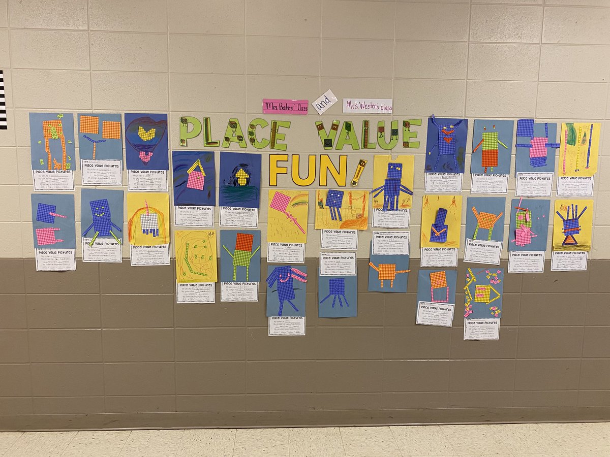 I learned so much from Telina Norris Bates and Cara Wester first grade students this week! Thank you for allowing me to do this project with them! #mathcoach