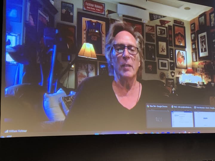 QnA with William Fichtner, following the screening of the Award Winning Feature, MEMORIES OF THE FUTURE