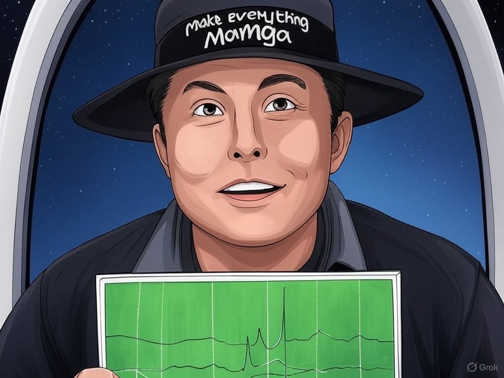 austinracy's tweet photo. @elonmusk @amasad $MANGA by Grok https://t.co/9RKl4pmSRr