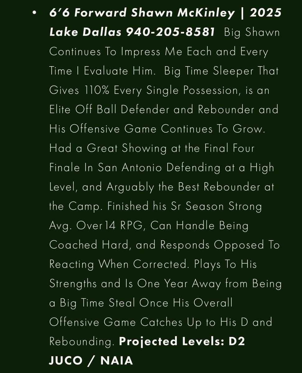 Shawn M (@shawnpmck) on Twitter photo New Spring Report after the San Antonio Final Four showcase from @UCExposure #forward #bigforward #unsigned #2025prospect <a href="/WillLCaldwell/">William Caldwell</a> <a href="/ToddShelton3033/">CoachToddShelton</a> <a href="/th3scouting/">Thomas H</a> <a href="/dontemathis_/">Donte Mathis</a> <a href="/CoachJWarren1/">Jon Warren</a> <a href="/MitchMarquis1/">Mitch Marquis</a> <a href="/CbbUnderrated/">CBB Underrated</a> New Spring Report after the San Antonio Final Four showcase from @UCExposure #forward #bigforward #unsigned #2025prospect <a href="/WillLCaldwell/">William Caldwell</a> <a href="/ToddShelton3033/">CoachToddShelton</a> <a href="/th3scouting/">Thomas H</a> <a href="/dontemathis_/">Donte Mathis</a> <a href="/CoachJWarren1/">Jon Warren</a> <a href="/MitchMarquis1/">Mitch Marquis</a> <a href="/CbbUnderrated/">CBB Underrated</a>