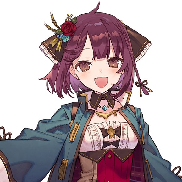 アトリエでたまに思うのは俺こういう絶妙なメスガキ顔に弱いのかもって事(本人は全然そうでもない) 