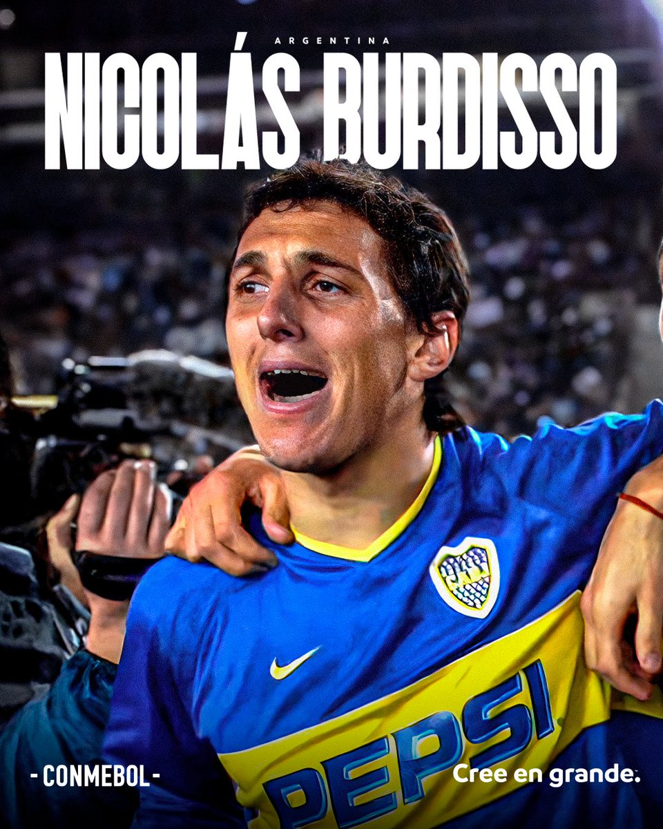 Una pieza clave del famoso <a href="/BocaJrsOficial/">Boca Juniors</a> de Bianchi 🥳🇦🇷 <a href="/NicoBurdisso_8/">Nicolas Burdisso</a>

#CreeEnGrande