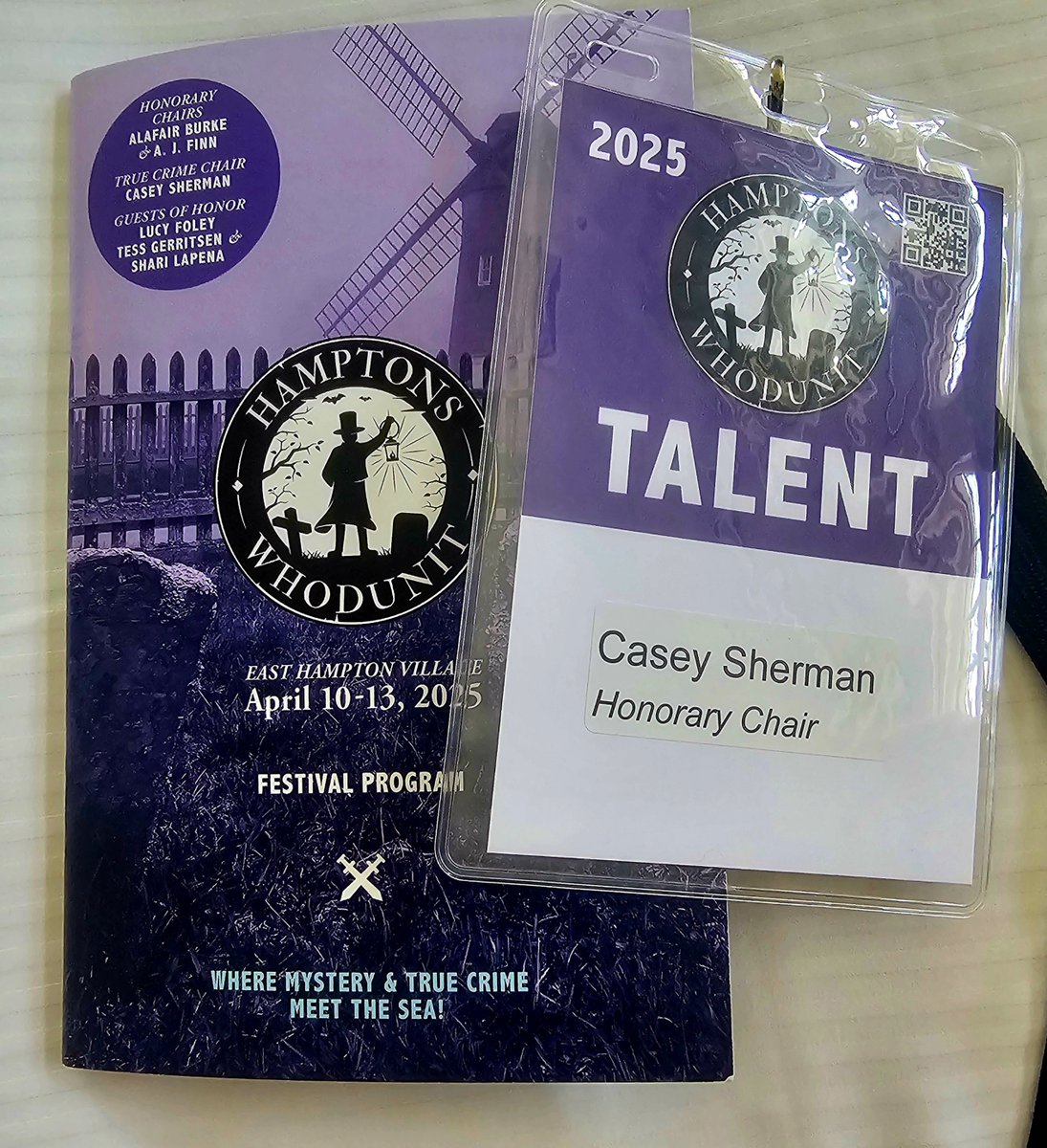 Thrilled to be back <a href="/HamptonsWhodun/">Hamptons Whodunit</a> for the 3rd straight year!