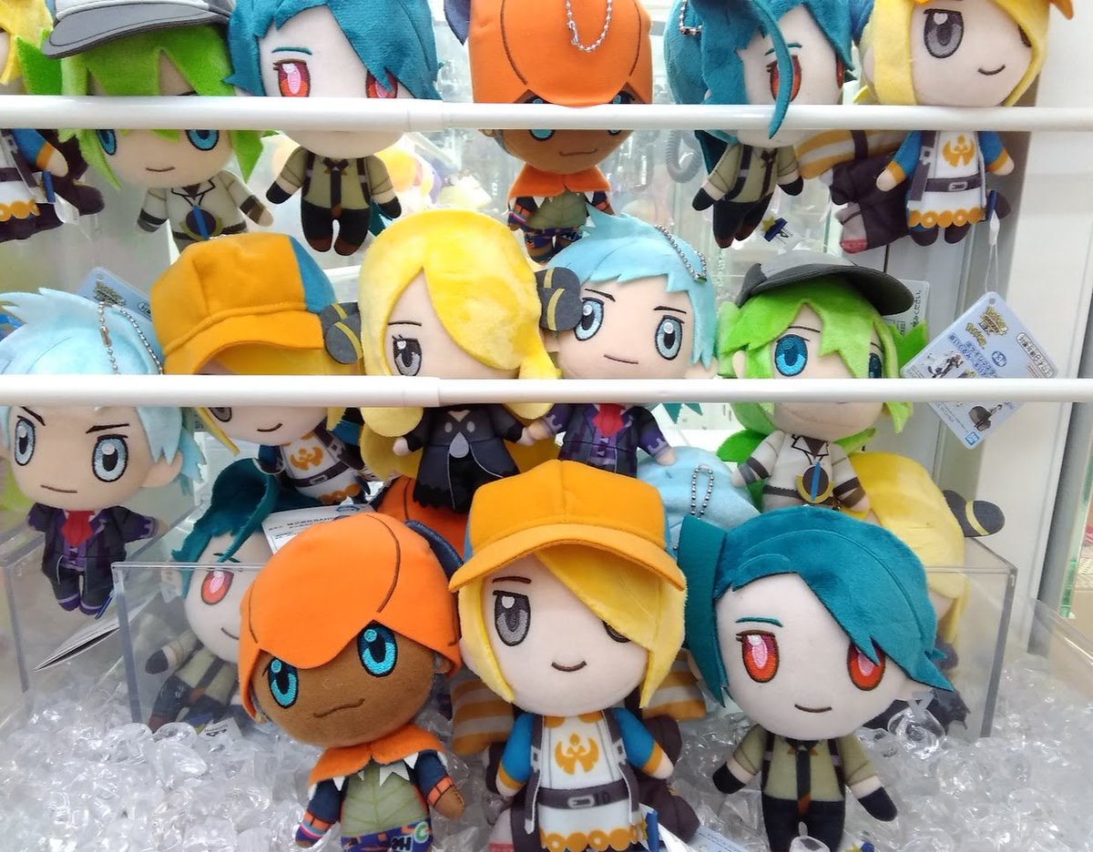 ポケマスEX』より、ダイゴ、N、シロナのぬいぐるみがプライズに登場 – Nintendo DREAM WEB ポケモンマスターズ EX ぬいぐるみ　ダイゴ・N・シロナ　ダイゴ　キバナ　ウォロ
