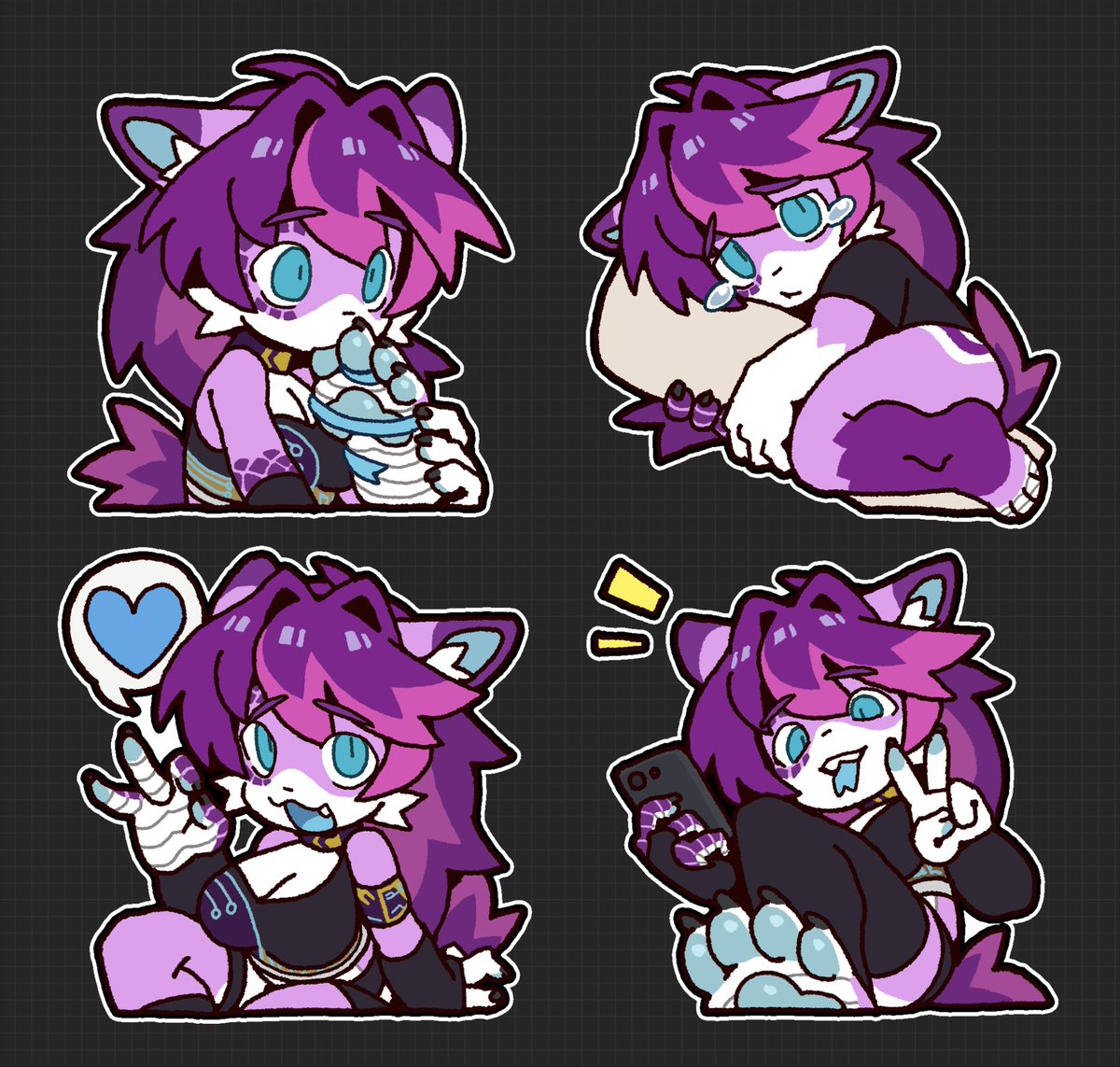 recent sticker commissions