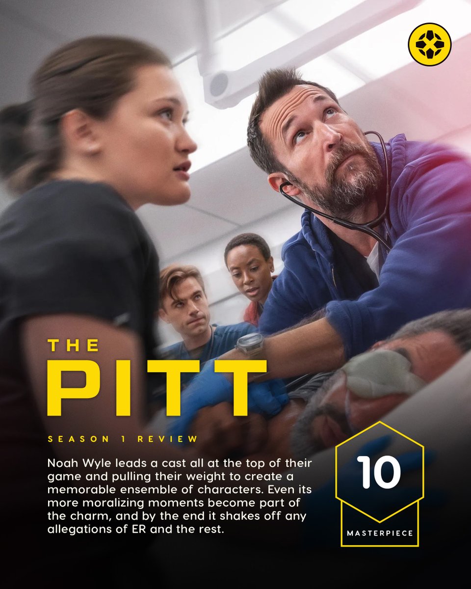 The Pitt is the product of veteran TV writers, actors, and directors firing on all cylinders that's equal parts thrilling, devastating, and entertaining.

Our review: bit.ly/3XUaVPG