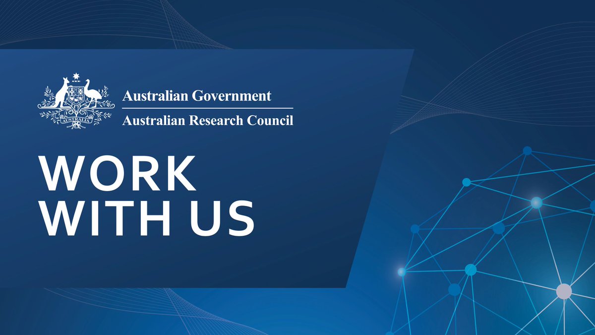 Work with us⬇️

We’re on the lookout for an innovative and experienced leader to join the Australian Research Council (ARC) as our Director of People and Capability (Chief People Officer).

Applications close on 9 May 2025. Learn more: apsjobs.gov.au/s/job-details?…