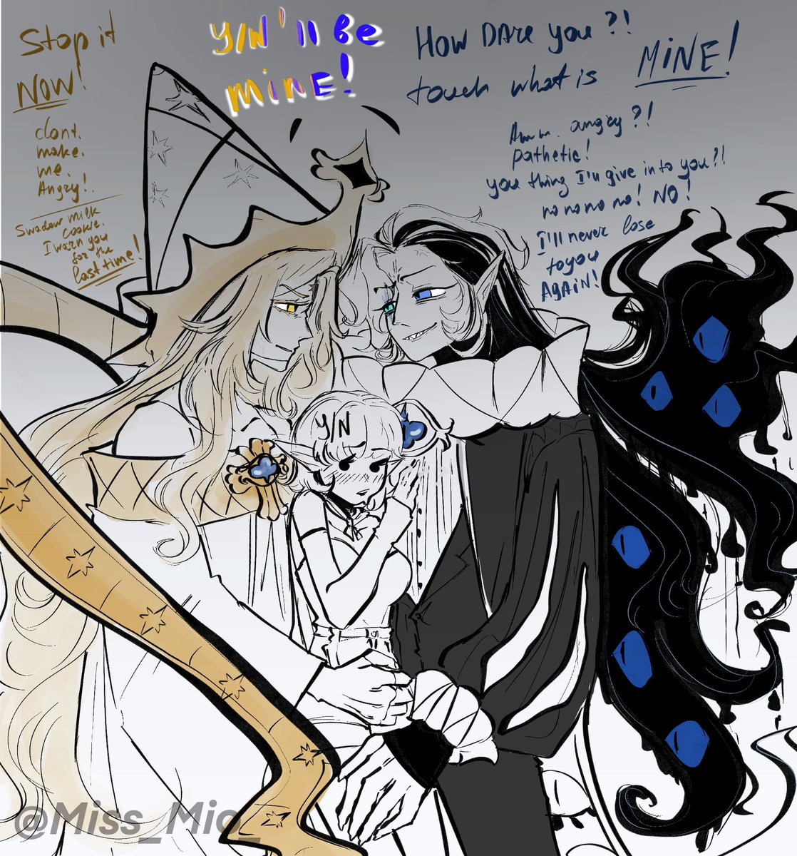 You and two possessed boys. Who will you choose?
👀
#purevanillacookie #shadowmilkcookie #crk