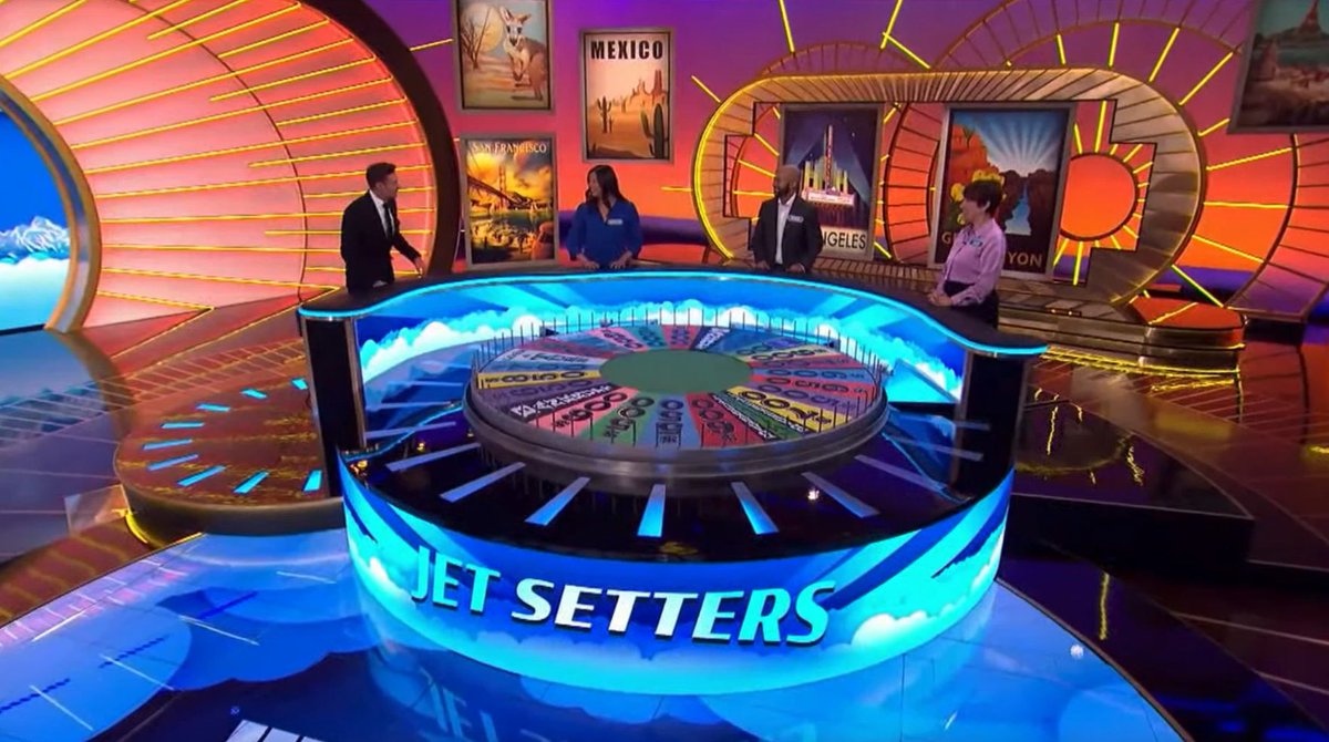 wofanswer's tweet image. Wheel of Fortune sets used to look cool. Now they just look sterile and lame. Agree or disagree?