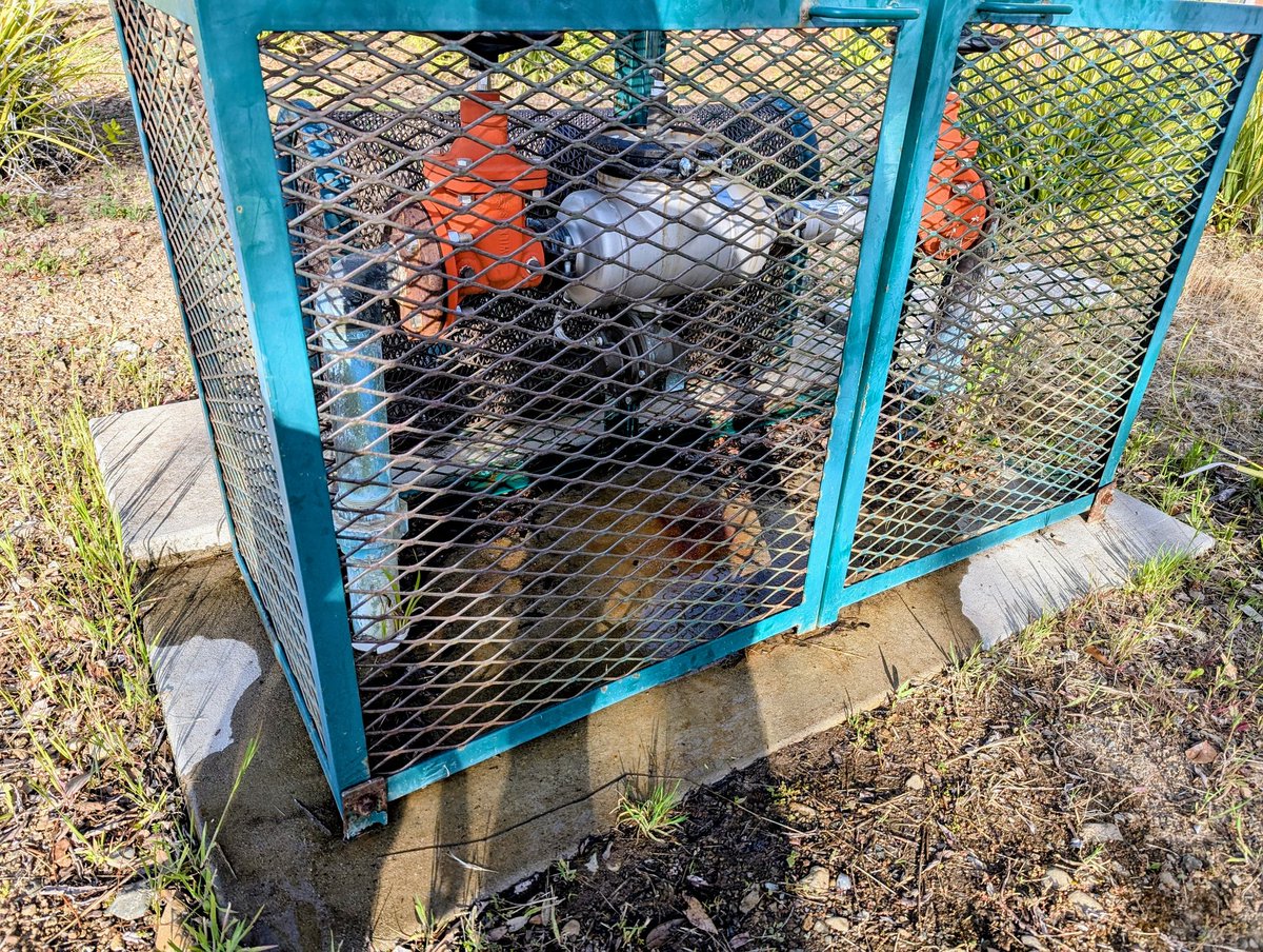 rowan_evan's tweet photo. Hey @PamFoleyD9 FYI the water pump in front of Vineland library is leaking https://t.co/L1AmflwNuW