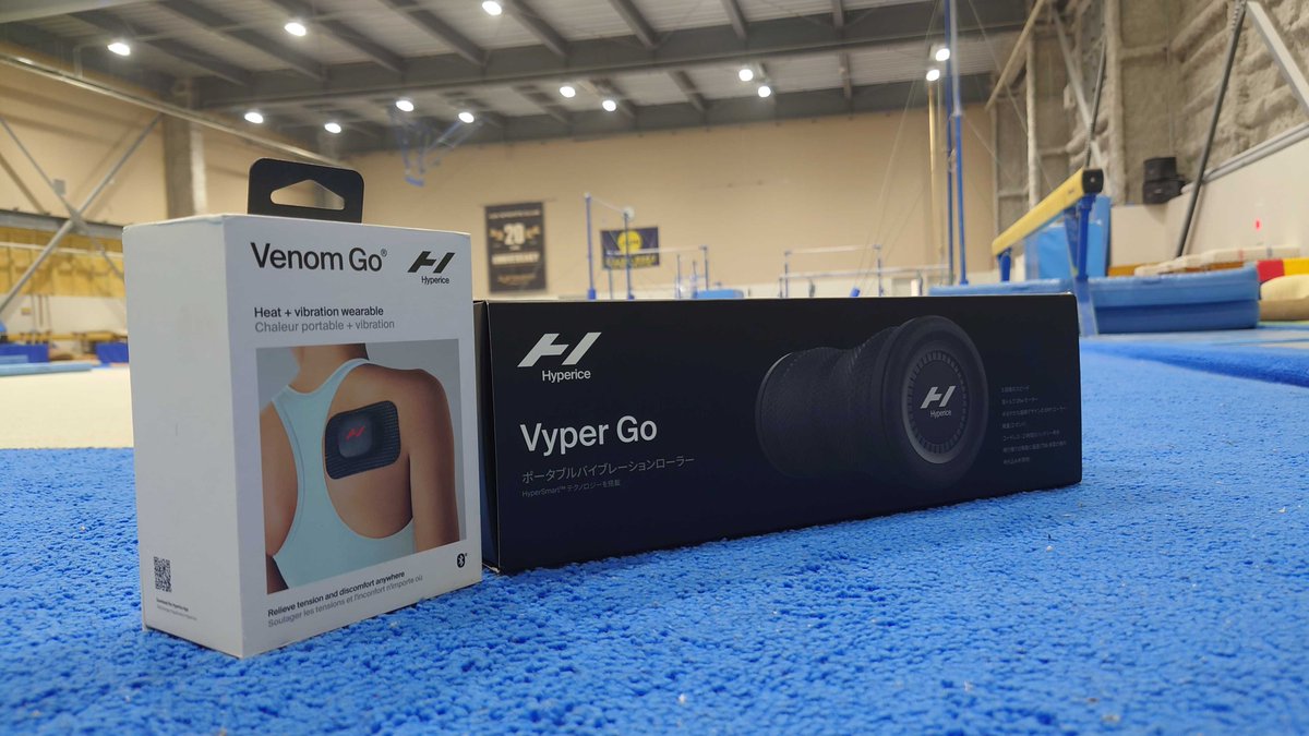 JunSports_'s tweet photo. グッズ販売などの収益で
#Hyperice #VenomGo & #VyperGO 導入しました〜!
選手たちのケアにすでに大活躍してます☺️
支えてくださる皆様、本当にありがとうございます🫶
#Hyperice さんの力、借りてます…!🙏✨
これからも、北の地からコツコツ挑みます🔥
#ジュンスポーツ北海道 #体操競技 https://t.co/QJXdvRB5qs