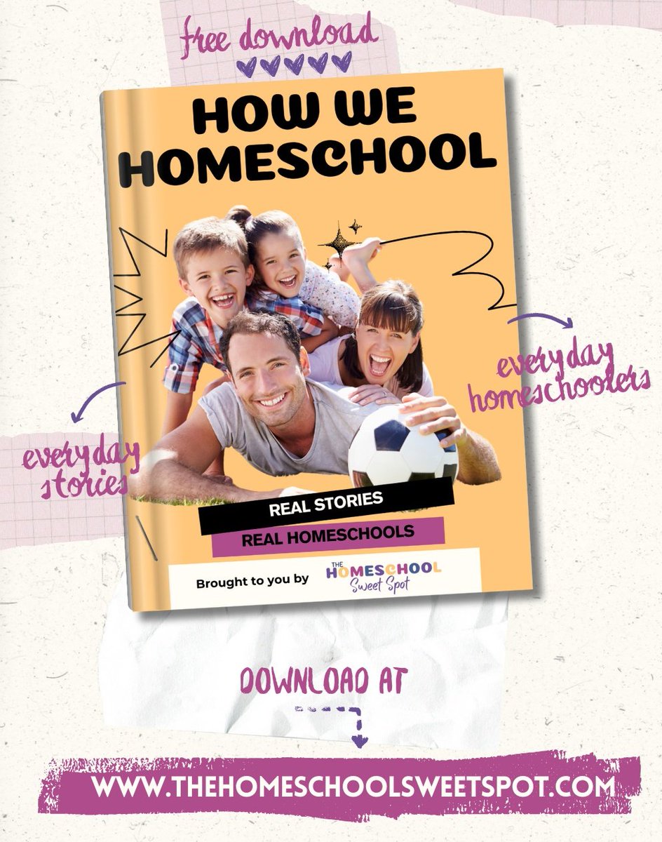 Free2Hmschool's tweet photo. Guess what's new at The Homeschool Sweet Spot! 

Get your free copy today! 

This is real stories from real homeschoolers.

Check it out and get your copy from her website at: https://t.co/5xh1iArxkR https://t.co/KI0az9JJts