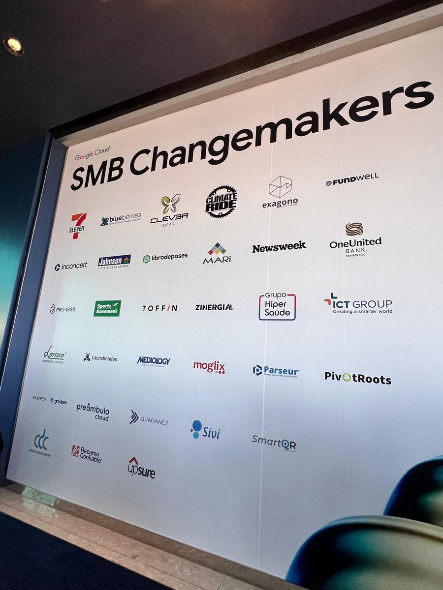 CleverIdeas3's tweet photo. We are SMB Changemakers!! 🚀
We're proud to be part of this group that recognizes small and medium-sized businesses driving change through technology and innovation.

Ready for tomorrow’s big finale. Let’s keep going! 🦾
#GoogleCloudNext25 #AI #Gemini #CleverIDEAS #Innovation https://t.co/odRS03lr9R