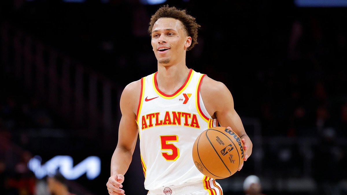 ZachLangleyNBA's tweet photo. Dyson Daniels now has the most steals in a single season since Gary Payton in 1995-96. 

Payton won DPOY that season. https://t.co/A33FVAn5fw